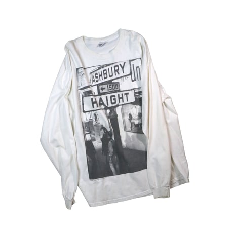 USED "HAIGHT & ASHBURY" L/S T-shirt