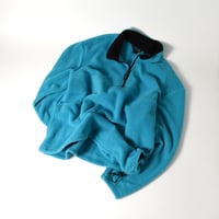 USED 90’S "J CREW SPORT" HALF ZIP FLEECE
