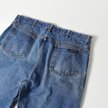 USED 80’S "CALVIN KLEIN" DENIM PANTS