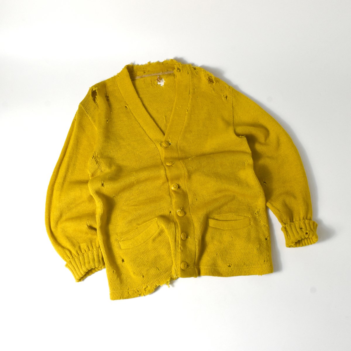 00s archive japanese label cardigan boro