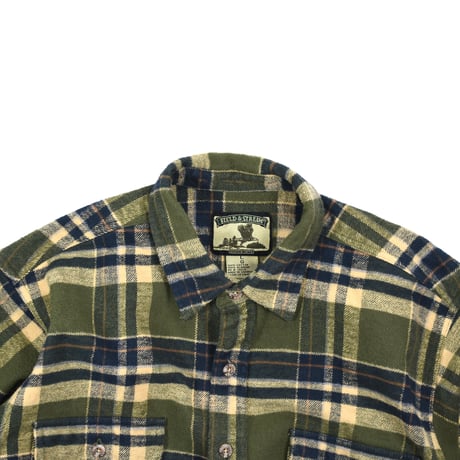 USED "FIELD&STREAM" PLAID SHIRT