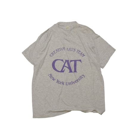 NEW YORK UNIVERSITY "C A T" Tshirts