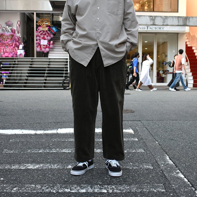 【NOROLL】21AW THICKWALK CORDS PANTS M