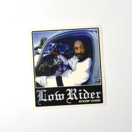 "SNOOP DOG / LOW RIDER" STICKERS