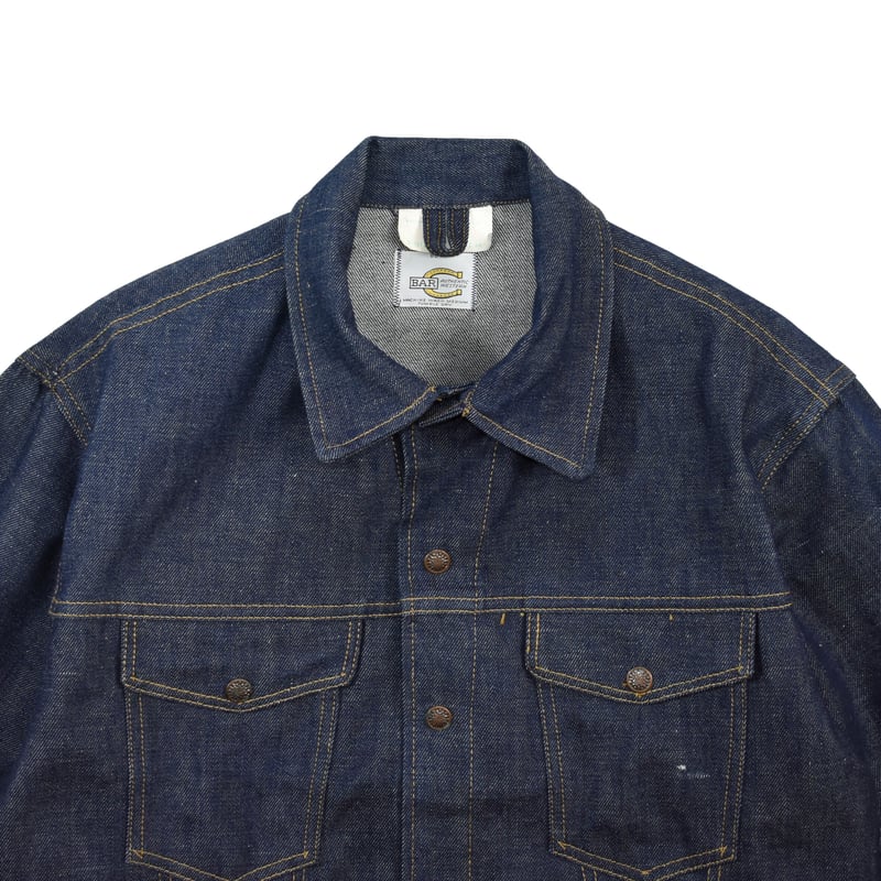 BAR C デニムジャケット 60s 70s 60s BAR C denim jacket | CIRCUS VINTAGE