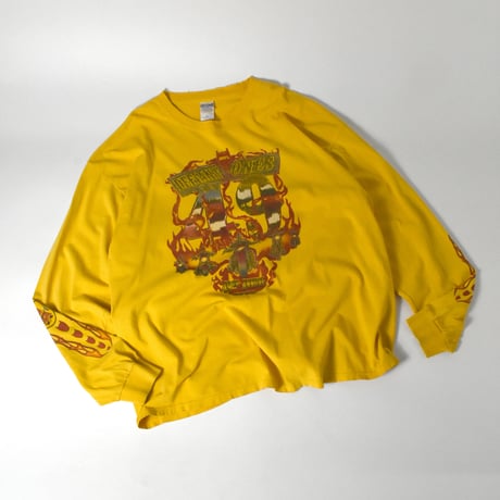 USED "DEFIANT ONE'S MOTORCYCLE CLUB" L/S T-shirt