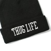 USED "THUG LIFE" BEANIE