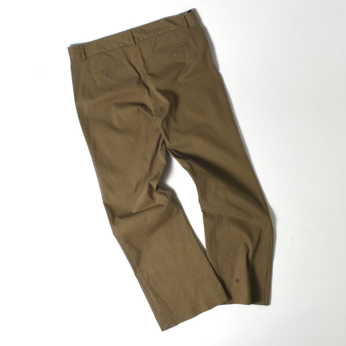 パンツ used stripe flare slacks STRIPE FLARE SLACKS【BLACK】 | SHIKITARI