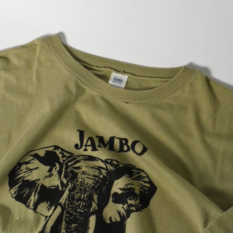USED 90'S "JAMBO KENYA"  T-shirt