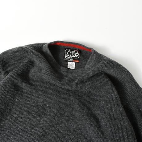 USED "LOST" FIRE PATTERN KNIT SWEATER