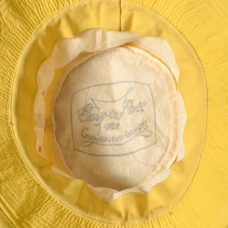 VINTAGE 70'S "EASY-TO-ROLL HAT"