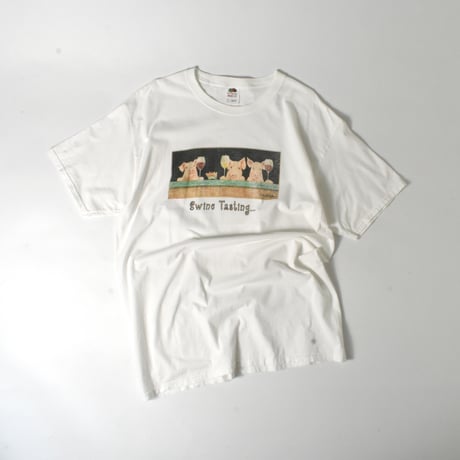 USED "SWINE TASTING" T-shirt
