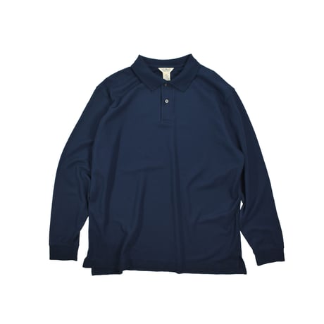 USED "L.L.BEAN" L/S POLO SHIRT