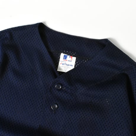USED "MAJESTIC" MESH BASEBALL SHIRT