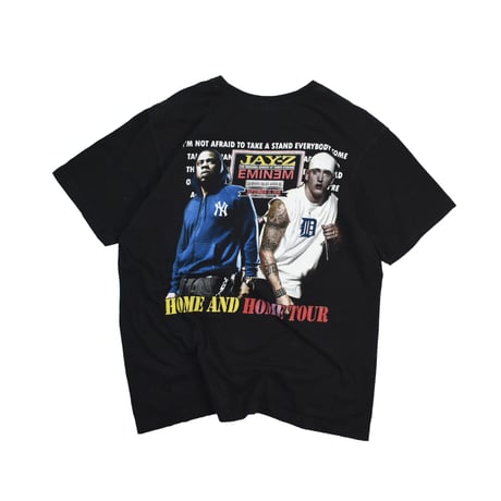 USED "JAY-Z & EMINEM HOME AND HOME TOUR" T-shirt