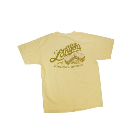 "LANGER'S DELICATESSEN-RESTAURANT" T-shirt