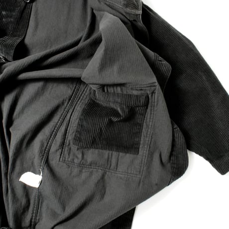 USED "S.K. MANOR HILL" CORDUROY HOODED COAT