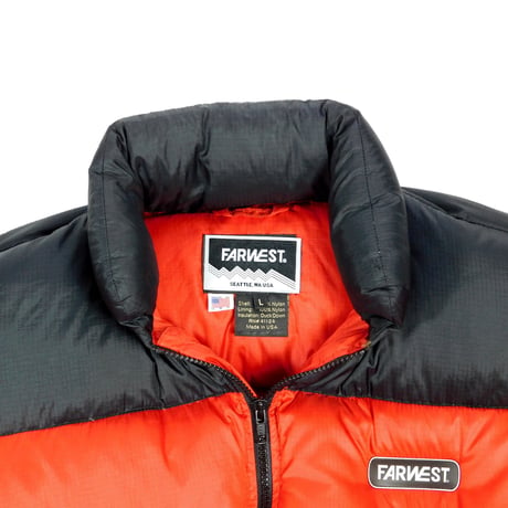USED "FARWEST" NYLON RIP STOP DOWN JACKET