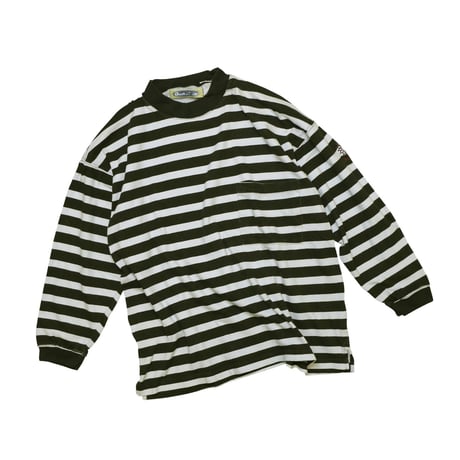 USED "90'S GOTCHA" STRIPE L/S T-shirt