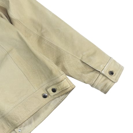 USED "PERRY ELLIS" LEATHER JACKET