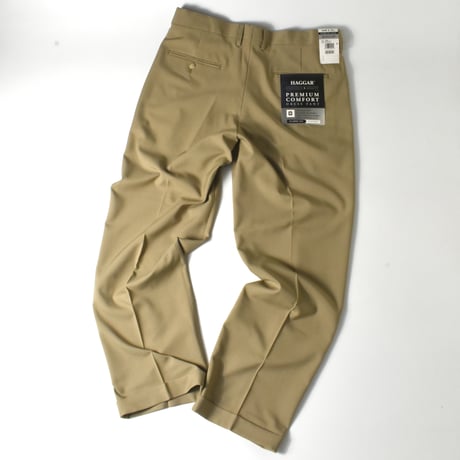 NOS "HAGGER / PREMIUM COMFORT" 2-TUCK DRESS PANTS