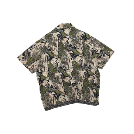 USED 70'S "PACIFIC ISLE" ALOHA SHIRT