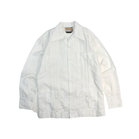 USED "GUAYABERAS JARANA" CUBA SHIRT