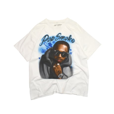 USED "POP SMOKE" MERCH T-shirt