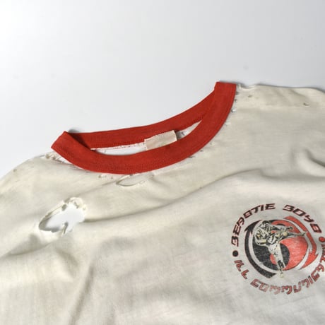 USED 90’S  "BEASTIE BOYS / ILL COMMUNICATION" RINGER T-shirt