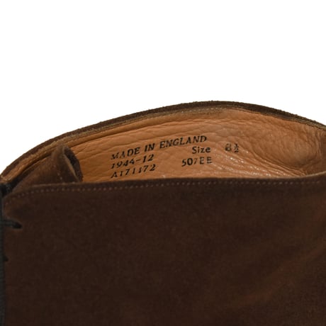 USED "DR. MARTENS" SUEDE CHAKKA BOOTS