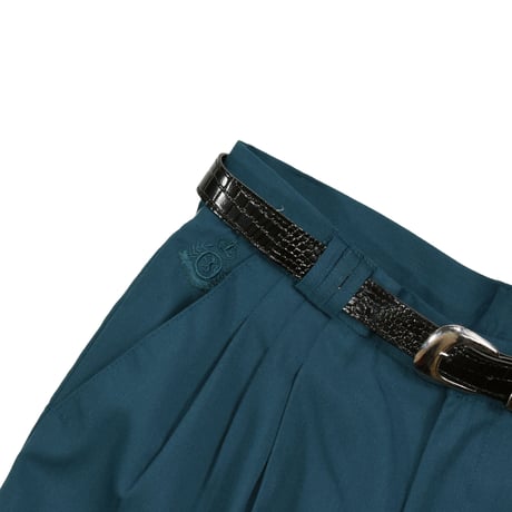 DEADSTOCK "BUCKLEY BAY" 3-TUCK SLACKS