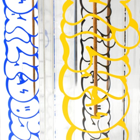 DDQS "BUBBLE LETTER" ACRYLIC INCENSE BURNER