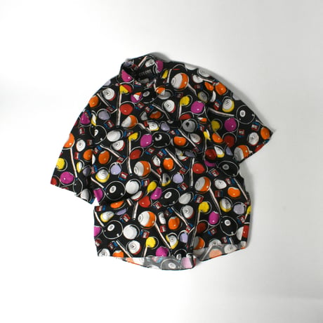 USED 90’S "COLORE ITALIA" RAYON PLAID SHIRT
