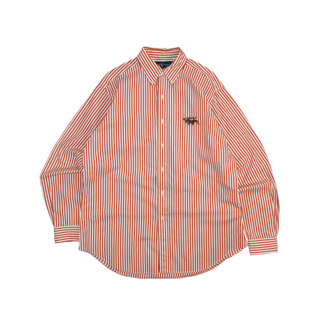 USED "RALPH LAUREN" STRIPE B.D SHIRT