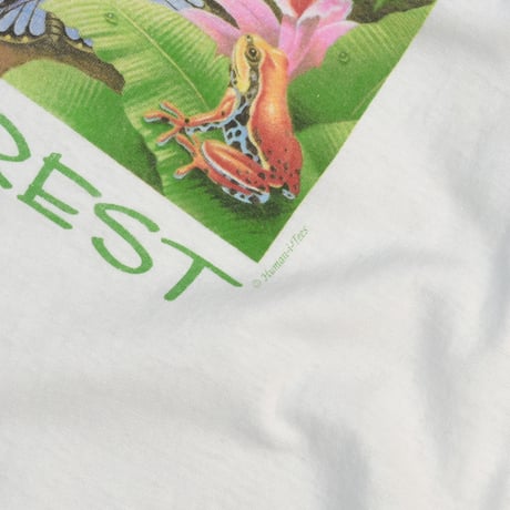USED 90’S "THE LIVING FOREST" L/S T-shirt