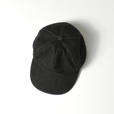 USED 90’S "NISSUN" BLACK DENIM CAP