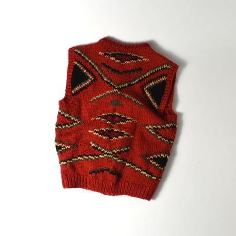 VINTAGE 80’S "BANANA REPUBLIC" ZIP UP KNIT VEST
