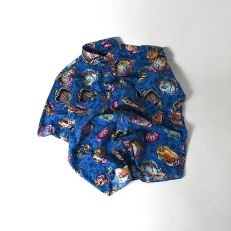 USED 90’S "LAND’S END" PLAID SHIRT