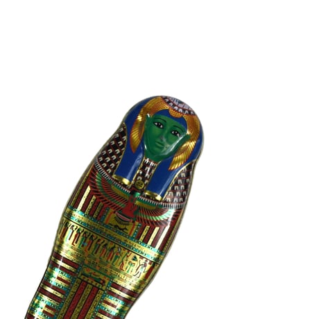 "THE BRITISH MUSEUM / SESHEPENMEHIT" PENCIL TIN