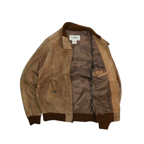 USED 80'S "L.L.BEAN" SUEDE LEATHER JACKET