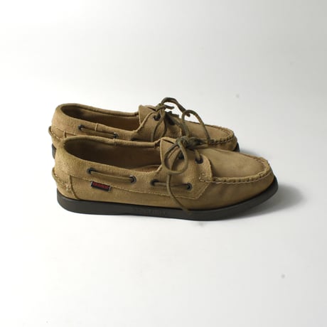 USED "SEBAGO DOCKSIDES" SUEDE DECK SHOES