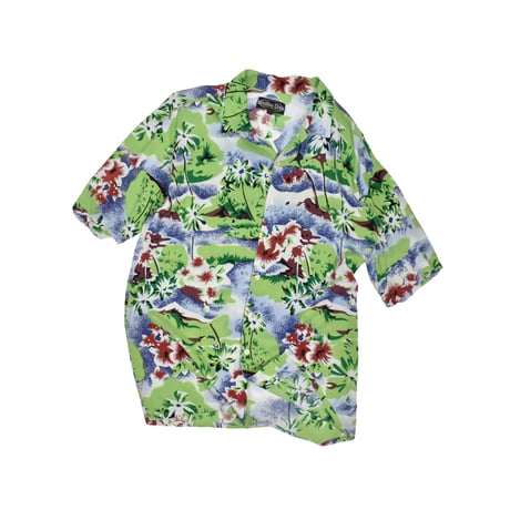 USED "MALIBU DAN" ALOHA SHIRT