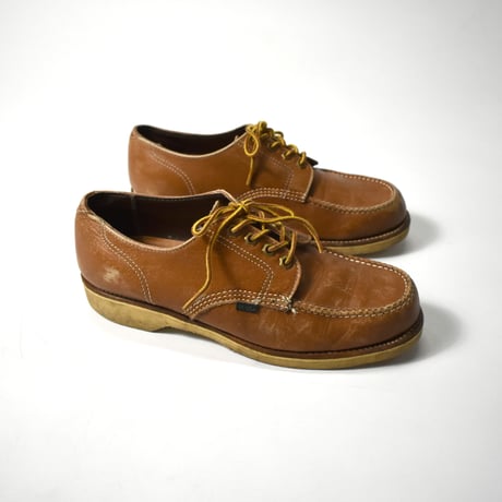 USED "CHIPPEWA" MOC TOE WEDGE OXFORD SHOES