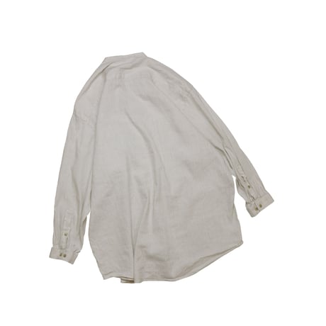 USED "ALFANI" SINGLE NEEDLE / BAND COLLAR SHIRT