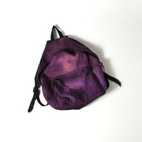 USED 80'S "EASTPAK" SUEDE BACKPACK