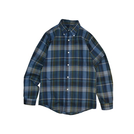 USED 60'S "NO-PRESS" B.D PLAID SHIRT