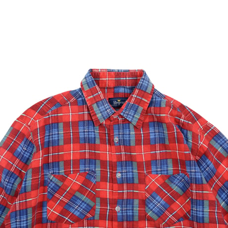USED "REGENT" PLAID SHIRT