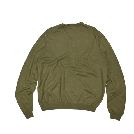 USED "LENOR ROMANO" V-NECK KNIT