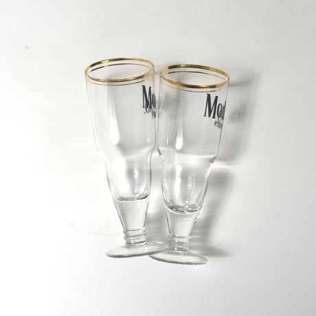 USED "MODERO ESPECIAL" BEER GLASS