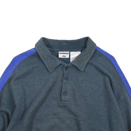 USED "JERZEES" POLO SWEAT SHIRT